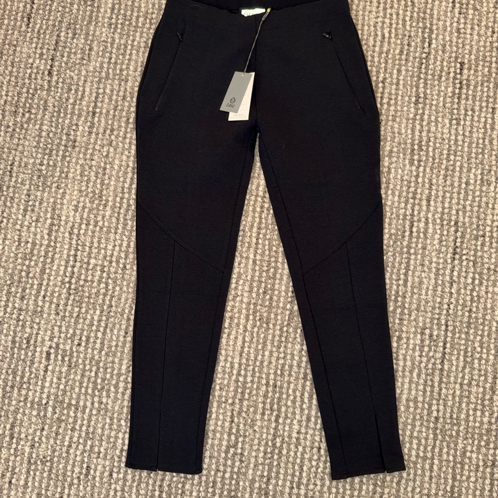 Black Ankle Cropped Pants